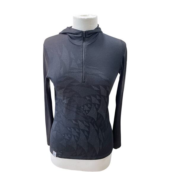 Icebreaker Simon Beck Merino BodyFit 200 Oasis Long Sleeve Hoodie Size Medium - Picture 1 of 11